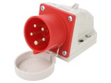 Conector alimentare AC trifazat 16A 400V IP44