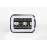 Proiector LED SPT-7inch-18 54w cu angel eyes 12-24V. Automotive TrustedCars, Oem