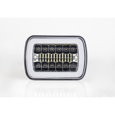 Proiector LED SPT-7inch-18 54w cu angel eyes 12-24V.