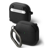 Husa AirPods 4 carabinera Ringke Onyx Magnetic, negru