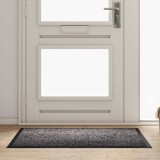 vidaXL Covoraș de intrare Gri deschis 80 x 120 cm Țesătură Teddy 42013445
