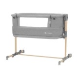 Patut bebe Kinderkraft Neste Grow, Gri Deschis Lemn