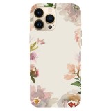 Husa compatibila cu Apple iPhone 11 Pro model Elegant flower design, Silicon, TPU, Viceversa, Transparent, Carcasa
