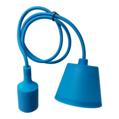 Lampa suspendata SPIN SPN7001D viola albastra, dulie E27 foto
