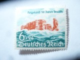 Serie 1 val. Deutsches Reich 1940 Helgoland 50 ani, Nestampilat