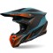 Casca Airoh Twist 3 Shard Blue Orange