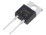 Diodă redresoare Schottky SiC 650V 10A TO220ISO SMC tub THT