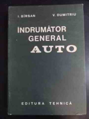 Indrumator General Auto - I. Birsan V. Dumitru ,542006 foto