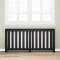 vidaXL Capac pentru radiator Stejar Negru 175 x 20 x 82 cm 869226