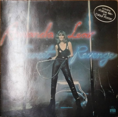 LP: AMANDA LEAR - SWEET REVENGE, ARIOLA, WEST GERMANY 1978, VG+/VG+ foto