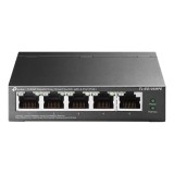 Switch Easy Smart, 4 porturi PoE RJ45 Gigabit, 1 port RJ45 Gigabit, Managed - TP-Link TL-SG105MPE