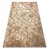 Covor KARMEL Terra păm&acirc;nt caramel gri, 240x340 cm