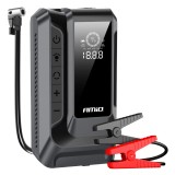 Starter auto 4in1 AMiO booster pornire powerbank compresor aer si lanterna LED 12V 12Ah 1600A, LCD, USB, 150 PSI, 25 L/min