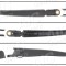 AIC 55960 Calitatea originală AIC brat stergator, parbriz