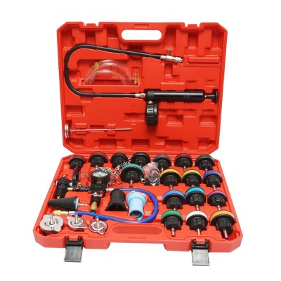 Kit testare presiune radiator, sistem de racire 28 piese Breckner Germany foto