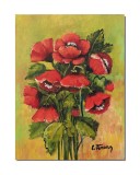 Cumpara ieftin Tablou cu maci pictat manual, Gingasie, 40x30cm pictura ulei pe panza, Superb