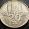 Moneda 20 ZLOTI - POLONIA, anul 1974 * cod 3328 A