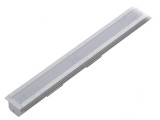 Profil Aluminiu DEEP10 1m pentru Module LED Naturală Lăptoasă