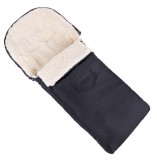 Sac de dormit impermeabil de lana Nativo Winter 110x40 cm Negru