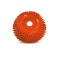 Disc sculptura lemn SABURR Foarte Aspru - 50mm forma cupa evazata