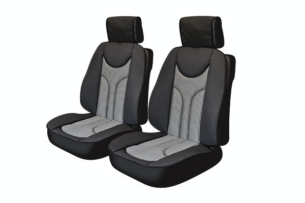 Huse Scaun Anatomic Negru - Set 2 Buc