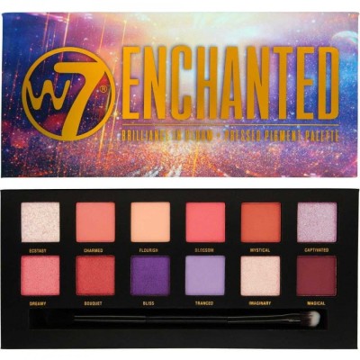 Paleta farduri de pleoape W7 Enchanted Brilliance In Bloom foto