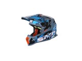 Casca moto off-road SMK ALLTERRA FULMINE, marimea XL, albastru-gri, unisex, SMK0117/24/GL651/XL