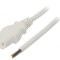 Cablu Alimentare Alb 1.8m IEC C13 10A 250V