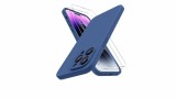 Cumpara ieftin Husa iPhone 15 Plus Silicon Liquid Dark Blue
