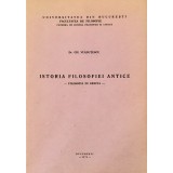 ISTORIA FILOSOFIEI ANTICE. FILOSOFIA IN GRECIA de GH. VLADUTESCU, 1974