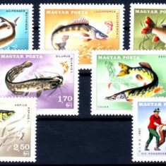 UNGARIA 1967, Fauna, Pesti, serie neuzata, MNH