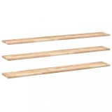 Cumpara ieftin Rafturi suspendate 3 buc. 160x20x2cm lemn masiv acacia netratat