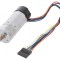 Motor DC cu Encodator și Transmisie Metalică 12V 5.6A 4.4:1