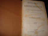 Laurianu / Massimu - Dictionarul limbii romane - vol 1 - ( 1871 )