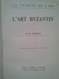 Louis Brehier - L&#039;art byzantin (1924)