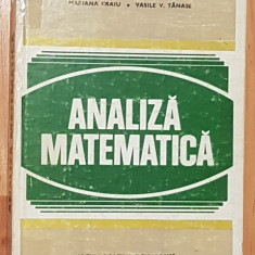 Analiza matematica de Mariana Craiu, Vasile Tanase
