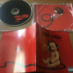 papa roach lovehatetragedy 2002 album cd disc muzica rock nu metal mapa vg+