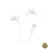 Handsfree USB-C HOCO M114 Alb