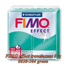 FIMO Effect 57g Translucent Verde acvamarin