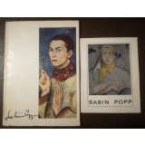 Sabin Popp 1896-1928 (catalog, 1973) + Adina Nanu - Sabin Popp (1968)