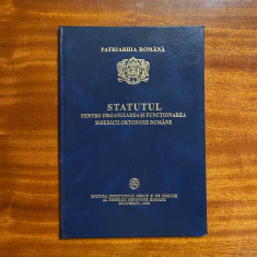 Patriarhia Română - STATUTUL pentru organizarea și funcționarea BOR (2008)