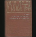 GHID DE TERAPEUTICĂ CHIRURGICALĂ VETERINARĂ - D. STANCU