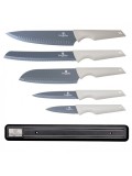 Cumpara ieftin Set cutite 6 piese cu suport magnetitc Aspen Collection Berlinger Haus BH 2839