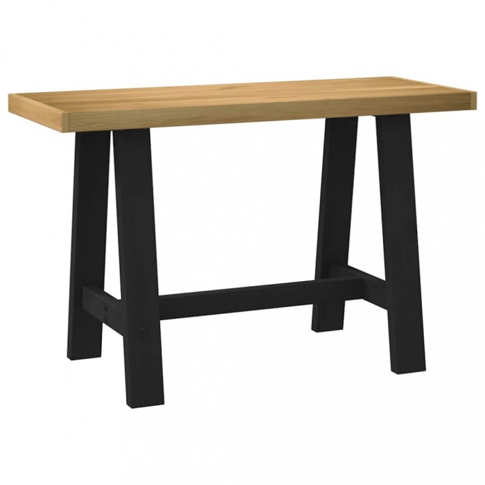 vidaXL Birou NOAIN Picioare &icirc;n formă A 120x50x75 cm lemn masiv de pin 4100039
