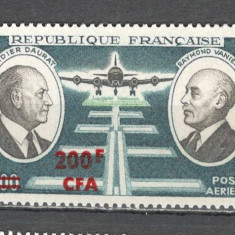 Reunion.1972 TIMBRE FRANTA:Posta aeriana-supr. SR.228