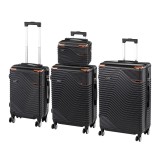 TraveLux Urban XXIV set valize cu role negru