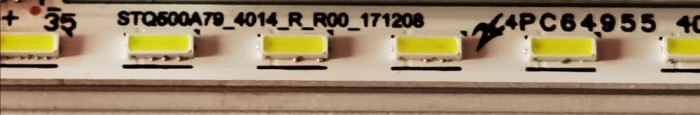 Barete LED STQ500A79 4014 R00_171208 Din TCL 50DP660 Ecran LVU500NEBL