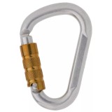 Carabiniera Otel EDELRID Steel HMS Triple Lock 40kN, Alpinism, Lucru Inaltime