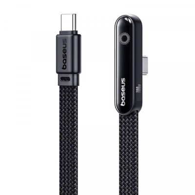 Cablu Date si Incarcare USB-C - USB-C Baseus MVP 3, 100W, 1m, Negru P10382500121-00 foto