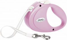 Lesa Flexi Puppy Banda XS:2M 12KG Roz 12306 foto